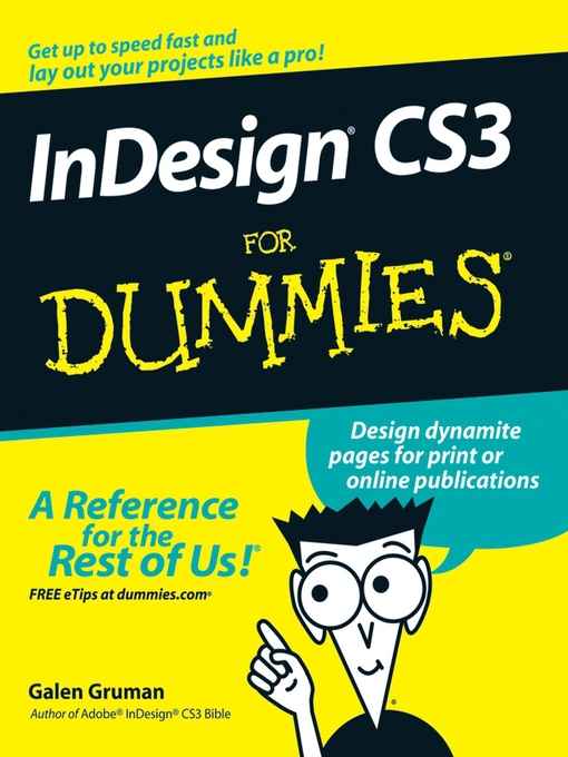 Title details for InDesign CS3 For Dummies by Galen Gruman - Available